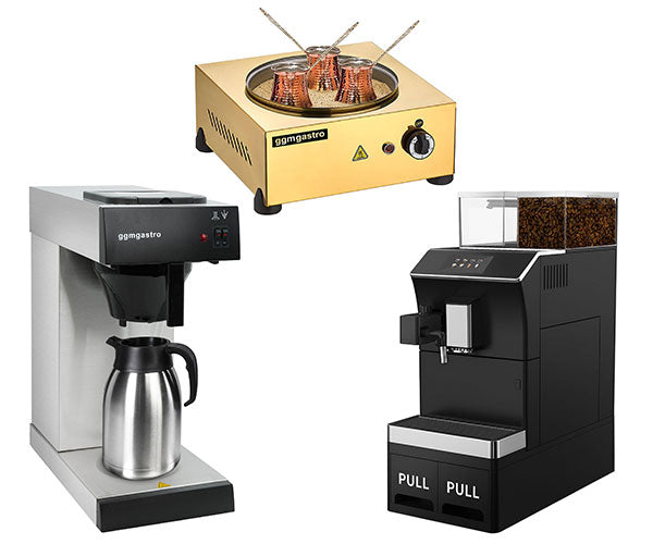 Fuldautomatiske kaffemaskiner & kaffebryggere