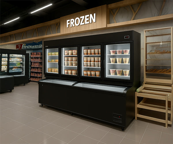 Vægmonterede frysereoler med fryseøer - DIMA