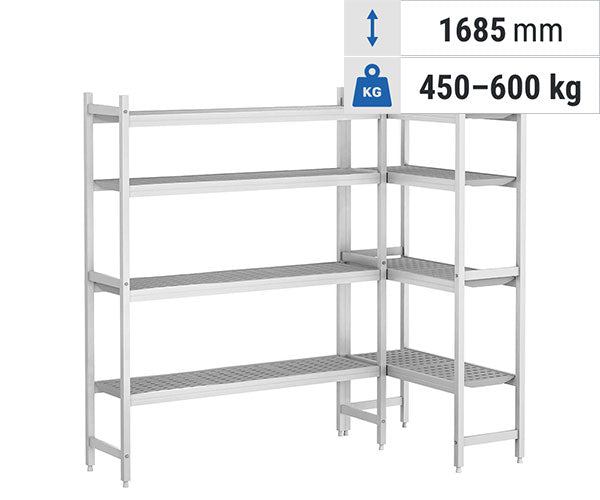 CASSIAN reolsystem - aluminium/plast