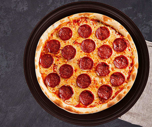 Pizzatallerken i polyethylen