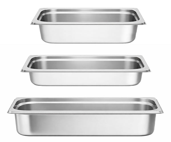GN-beholdere - rustfrit stål