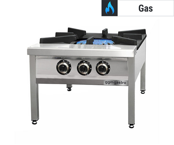 Store komfurer med skammel