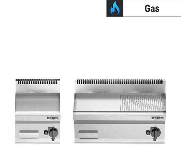 Gasstegeplader - bordapparater