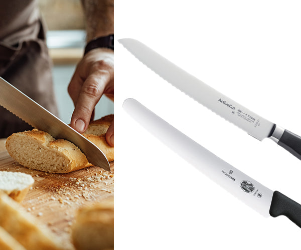 Kniv til brød og rundstykker