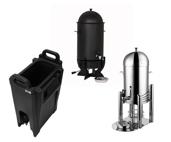 Dispenser til varme drikke og termokander