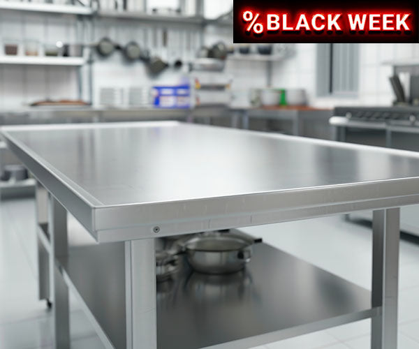 Møbler i rustfrit stål