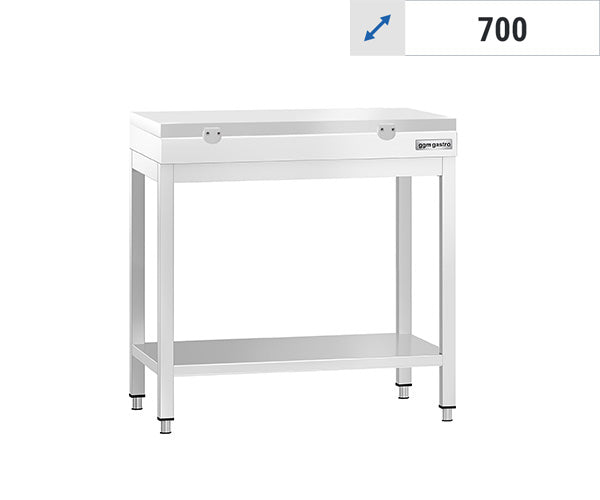 Arbejdsbord - 700 mm dybt