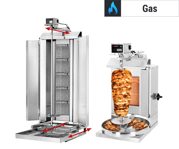 Gas kebabgrill - topmotor