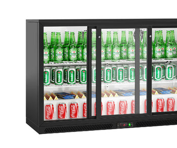 Bar-køleskabe med glasskydedøre