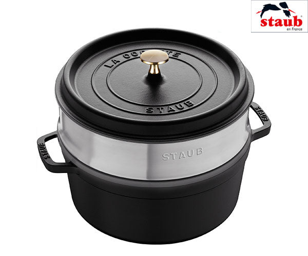 Cocotte med dampindsats