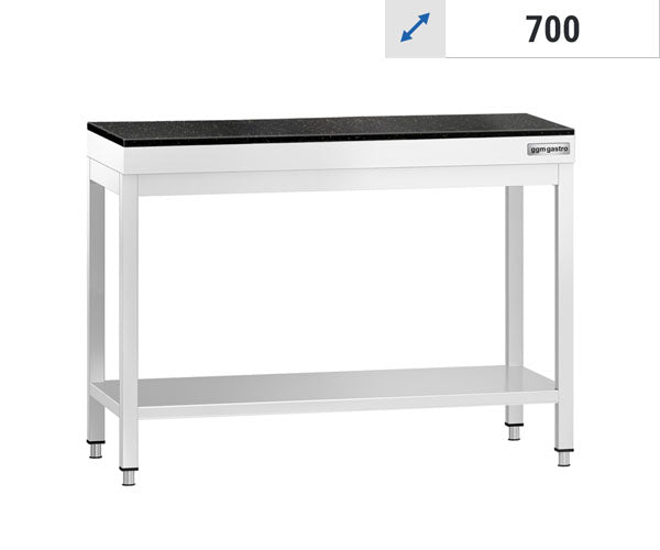 Arbejdsborde 700 - med granitbordplade