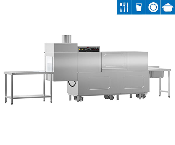 Opvaskemaskiner med kurvetransport