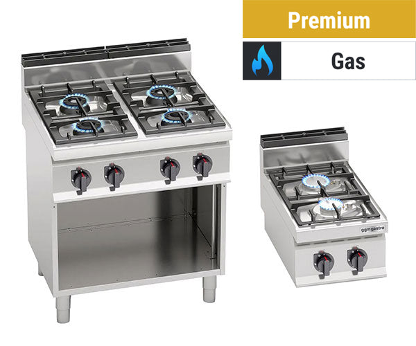 Gaskomfurer og wok
