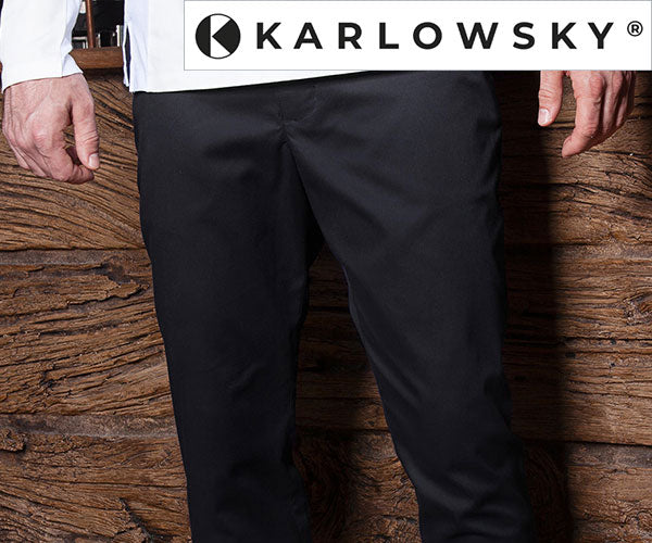 KARLOWSKY | Chinos til mænd sort