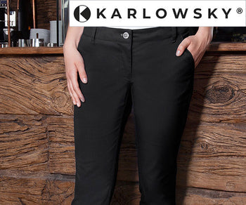KARLOWSKY | 5-pocket-bukser til damer Sort
