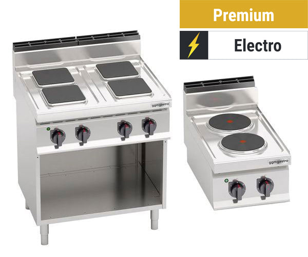 Elektriske komfurer og wok