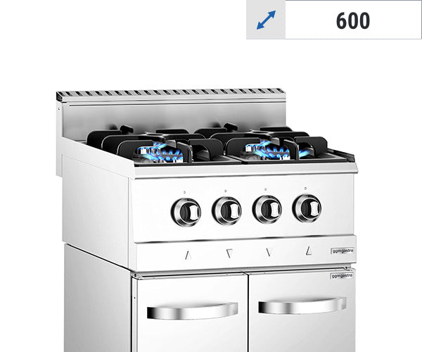 Kogeplader med gas - GIUSEPPE - 600