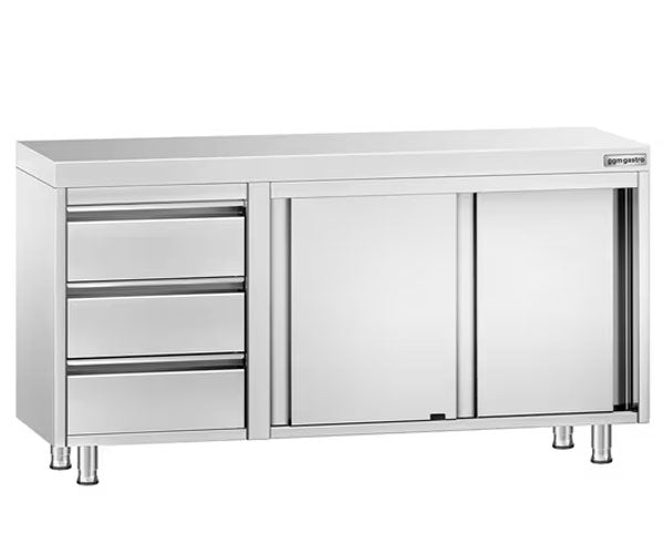 Arbejdsskab 700 med 3 skuffer