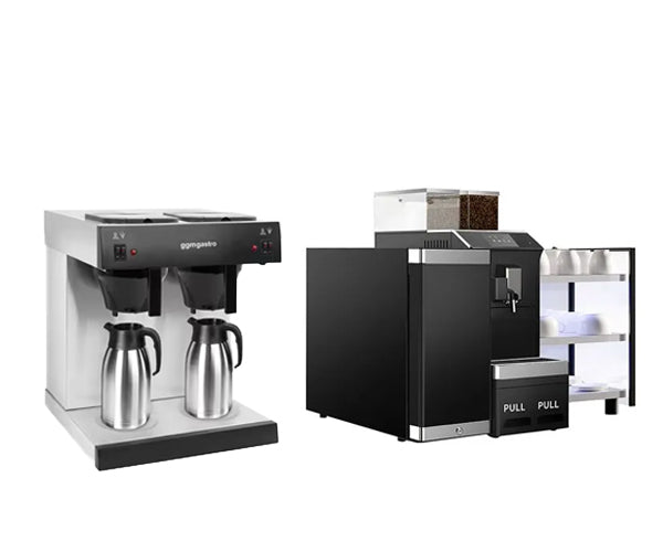 Fuldautomatiske kaffemaskiner & kaffebryggere