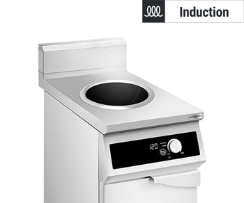 Wokkomfurer med induktion - EMILIO 700