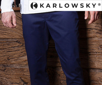 KARLOWSKY | Chinos til mænd navy