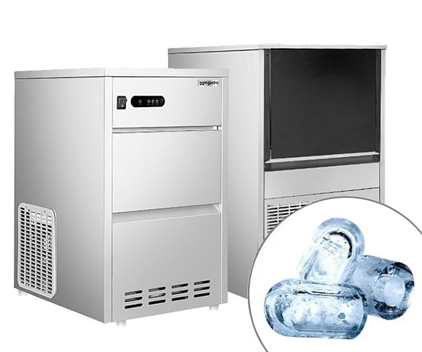 Isterningemaskine - hul cylinder