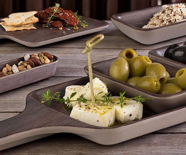 Buffetbakker - egetræ