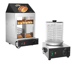 Pølsegrill / Bollevarmer og Forberedelsesstation