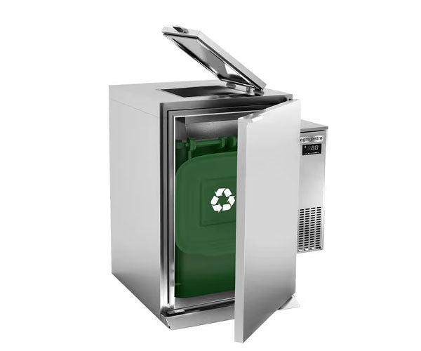 Affaldsbeholderkøler og bortskaffelse af madaffald