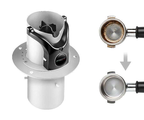 Rengøring af portafilter