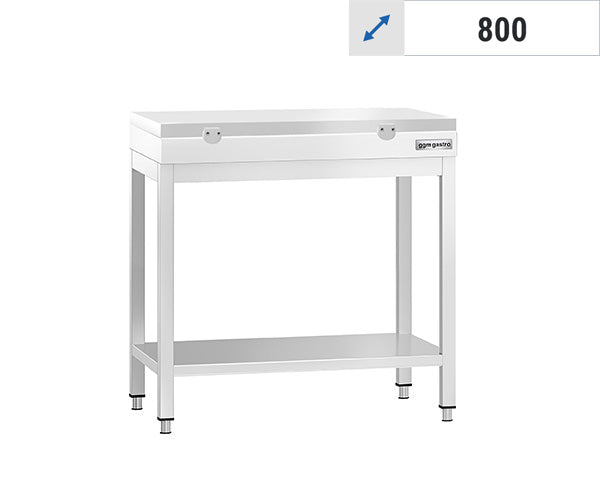 Arbejdsbord - 800 mm dybt