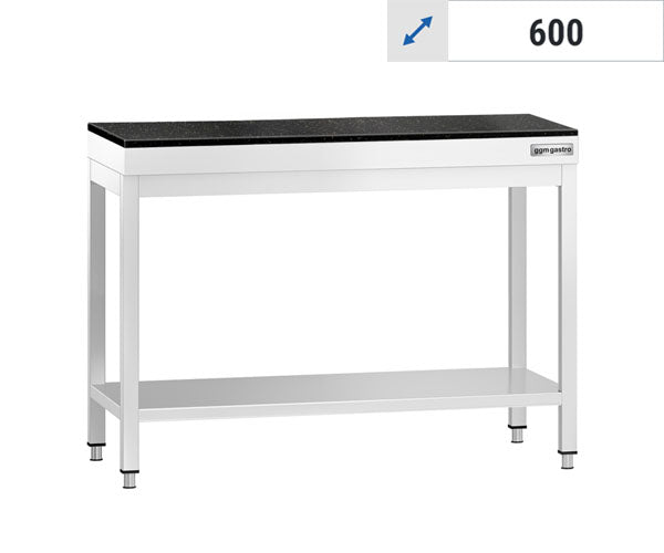 Arbejdsborde 600 - med granitbordplade