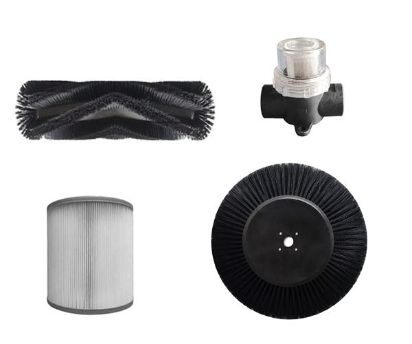 Tilbehør til fejemaskiner