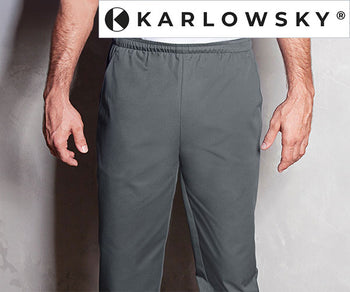 KARLOWSKY | Kaspar slip-on bukser antracit