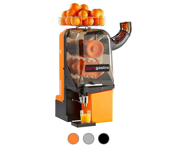 15 appelsiner/min - maks. ⌀ 65-80 mm