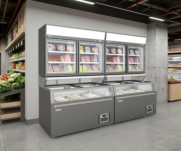 Øer med frosne fødevarer - Supermarked - LUKA