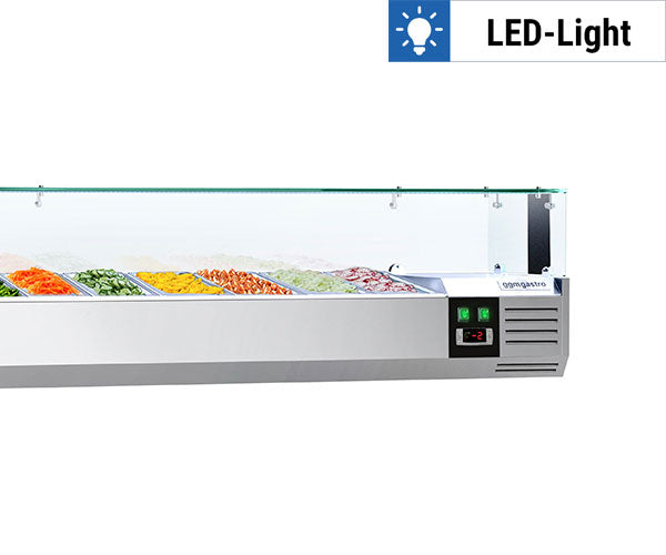 Topmontre med LED-belysning