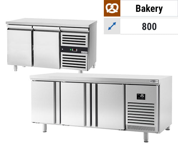 Køle- og fryseborde til bagerier