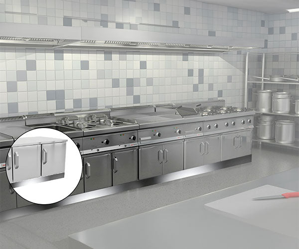 Understel i rustfrit stål til køkkenudstyr