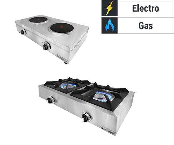 Gaskomfur bordplade apparater
