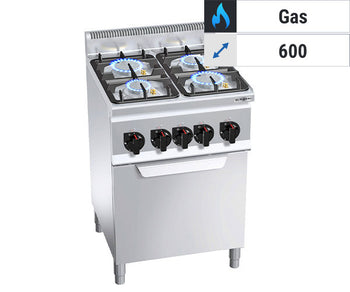 Komfurer med ovn - Lorenzo serien 600