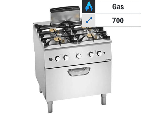 Komfurer med ovn - Paolo serien 700