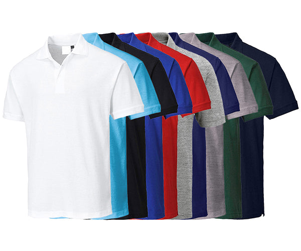 Basic poloshirt til mænd