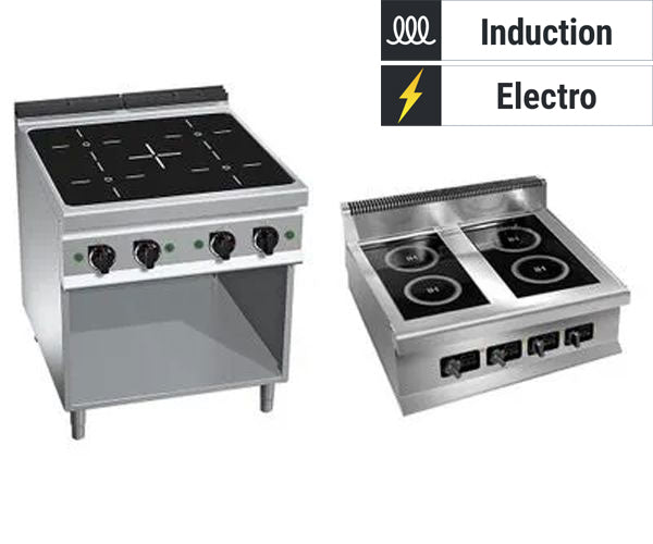 Infrarøde / Induktionskomfur