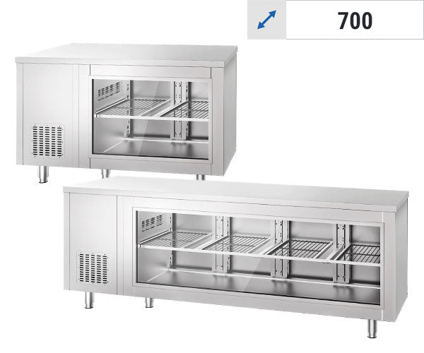 Køleskabe med glasfront