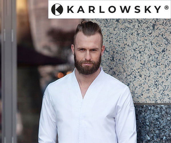 Karlowsky kokkejakke Diamond Cut Couture