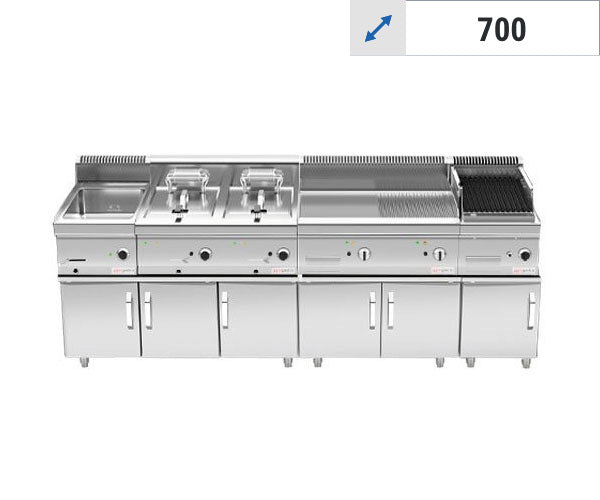 Madlavningsudstyr Serien Mario - Rustfrit stål 700