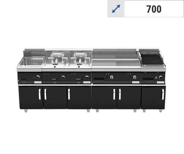 Madlavningsudstyr Serien Mario - Sort 700