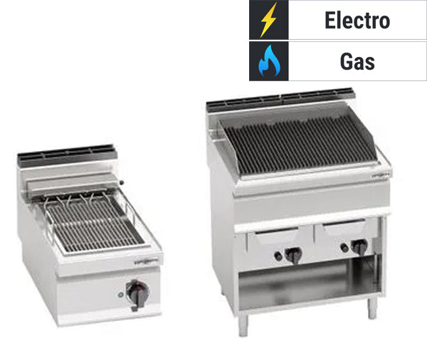 Lava sten / vand / elektriske grills - Lorenzo 700