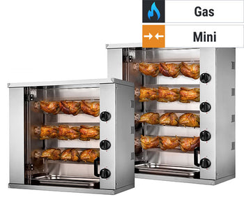 Mini kyllingegriller gas